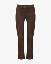 Lade das Bild in den Galerie-Viewer, LIVELY | Wildleder-Leggings mit ausgestelltem Bein
