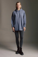Lade das Bild in den Galerie-Viewer, Softes Long Sweatshirt Mit Kapuze
