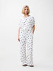 Dotted pull on trousers
