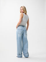 Lade das Bild in den Galerie-Viewer, Super loose fit jeans damaged