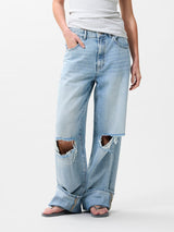 Lade das Bild in den Galerie-Viewer, Super loose fit jeans damaged