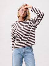 Lade das Bild in den Galerie-Viewer, Gestreiftes Langarmshirt