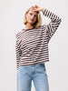Gestreiftes Langarmshirt