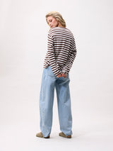 Lade das Bild in den Galerie-Viewer, Gestreiftes Langarmshirt