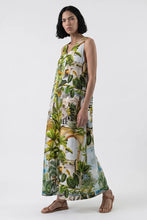 Lade das Bild in den Galerie-Viewer, Maxikleid Safari aus 100 % Seide