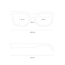 Lade das Bild in den Galerie-Viewer, Venice All Black Sonnenbrille
