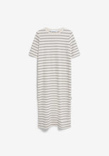 Lade das Bild in den Galerie-Viewer, XELINAA FEIN STRIPE MIDI-KLEID