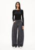 AALTHEA MID WAIST BARREL JEANS