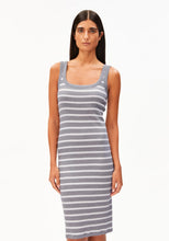 Lade das Bild in den Galerie-Viewer, Gestreiftes Tanktop Ripp-Kleid