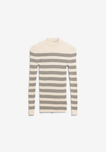 Lade das Bild in den Galerie-Viewer, ALAANIA  STRIPE KNIT SWEATER