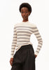 ALAANIA  STRIPE KNIT SWEATER
