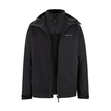 Lade das Bild in den Galerie-Viewer, Everyday 3in1 Rain Jacket All Black
