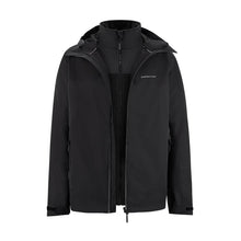 Lade das Bild in den Galerie-Viewer, Everyday 3in1 Rain Jacket All Black
