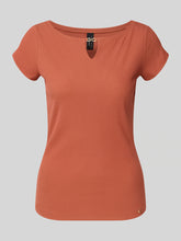 Lade das Bild in den Galerie-Viewer, Baumwollstretch-Shirt mit Cutout in 2 Farben