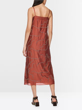 Lade das Bild in den Galerie-Viewer, Mit Perlen besticktes Midikleid