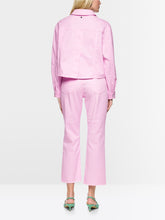 Lade das Bild in den Galerie-Viewer, Kurze Jeansjacke aus Baumwollstretch