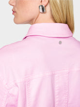 Lade das Bild in den Galerie-Viewer, Kurze Jeansjacke aus Baumwollstretch