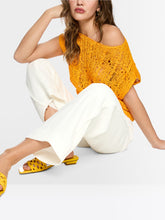 Lade das Bild in den Galerie-Viewer, Ajour-Pullover "Rethink Together"