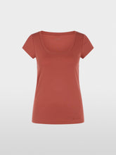 Lade das Bild in den Galerie-Viewer, Basicshirt aus Baumwollstretch in 2 Farben