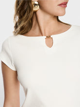 Lade das Bild in den Galerie-Viewer, Baumwollstretch-Shirt mit Cutout in 2 Farben