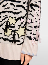 Lade das Bild in den Galerie-Viewer, Langer Cardigan mit Animal-Print
