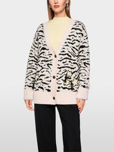 Lade das Bild in den Galerie-Viewer, Langer Cardigan mit Animal-Print
