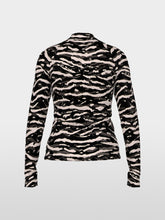 Lade das Bild in den Galerie-Viewer, Mesh-Shirt mit Animal Print
