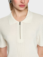 Lade das Bild in den Galerie-Viewer, Gestricktes Poloshirt "Rethink Together"