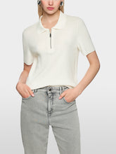 Lade das Bild in den Galerie-Viewer, Gestricktes Poloshirt "Rethink Together"