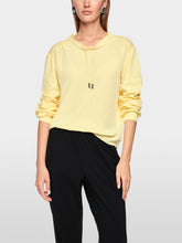 Lade das Bild in den Galerie-Viewer, Langarmshirt mit Materialmix