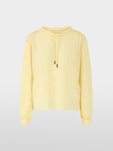 Lade das Bild in den Galerie-Viewer, Langarmshirt mit Materialmix