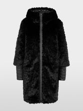 Lade das Bild in den Galerie-Viewer, Kapuzenmantel aus Fake Fur