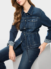 Lade das Bild in den Galerie-Viewer, Elegante Jeansjacke