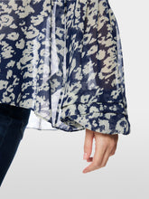 Lade das Bild in den Galerie-Viewer, Weite Bluse mit Animal Print