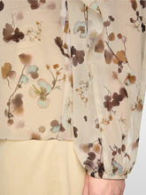 Lade das Bild in den Galerie-Viewer, Blüten-Bluse mit Volants
