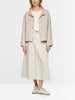 Wollmix-Wendejacke mit Chain-Logo-Print