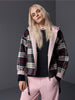 Wendejacke mit Steppkapuze