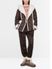 Daunenjacke mit Curly-Teddy