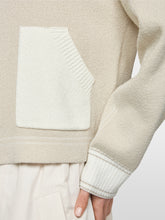 Lade das Bild in den Galerie-Viewer, Cardigan mit Denim-Details