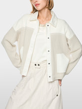 Lade das Bild in den Galerie-Viewer, Cardigan mit Denim-Details