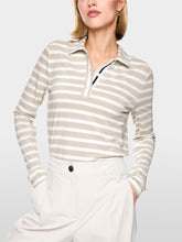 Lade das Bild in den Galerie-Viewer, Poloshirt mit Lurex-Glow