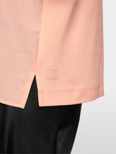 Lade das Bild in den Galerie-Viewer, Troyer-Blusenshirt mit Feinripp
