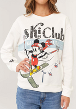 Lade das Bild in den Galerie-Viewer, Sweatshirt Mickey Skiing Club
