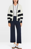 Gestreifter Cardigan Knitted in Germany