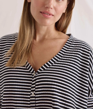 Lade das Bild in den Galerie-Viewer, gerippter Cardigan mit Knopfleiste
