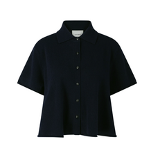 Lade das Bild in den Galerie-Viewer, Leith Top Black Cashmere