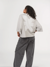 Lade das Bild in den Galerie-Viewer, T-Shirt Cropped Grey Melange