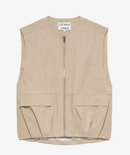 Lade das Bild in den Galerie-Viewer, Pinstripe bodywarmer