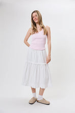 Lade das Bild in den Galerie-Viewer, CHRISTEL MIDI SKIRT WHITE