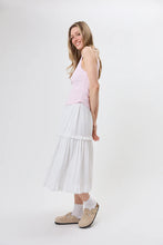 Lade das Bild in den Galerie-Viewer, CHRISTEL MIDI SKIRT WHITE